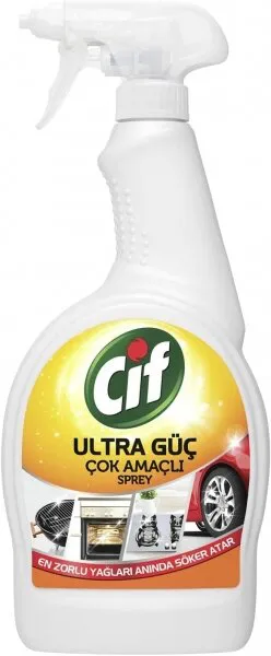 Cif Ultra Güç Çok Amaçlı Sprey 1000 ml Deterjan