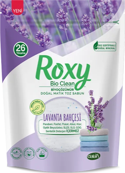Dalan Roxy Bio Clean Lavanta Toz Deterjan 800 gr Deterjan