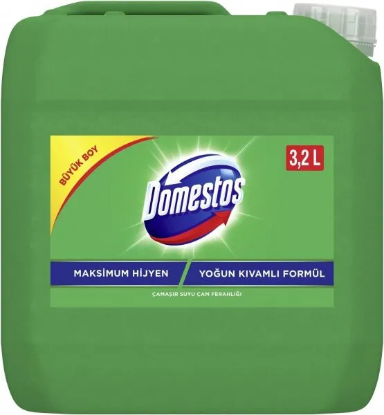 Domestos Maksimum Hijyen Çam Ferahlığı Çamaşır Suyu 3.2 lt Deterjan