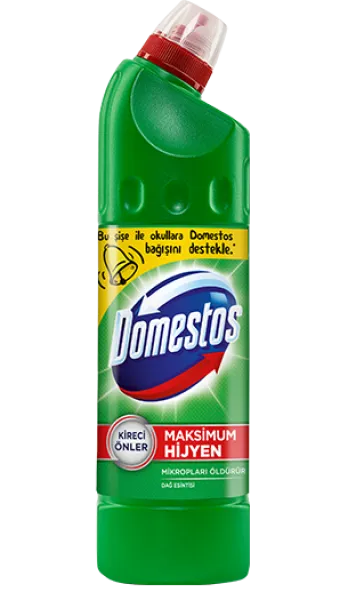 Domestos Maksimum Hijyen Dağ Esintisi Çamaşır Suyu 810 gr Deterjan