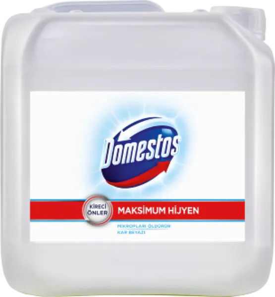 Domestos Maksimum Hijyen Kar Beyazı Çamaşır Suyu 3.5 kg Deterjan