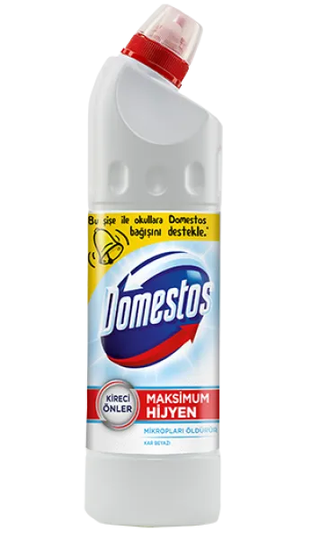 Domestos Maksimum Hijyen Kar Beyazı Çamaşır Suyu 810 gr Deterjan