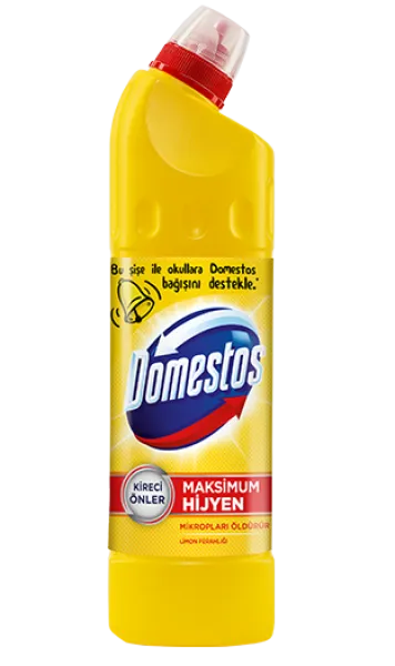 Domestos Maksimum Hijyen Limon Ferahlığı Çamaşır Suyu 810 gr Deterjan