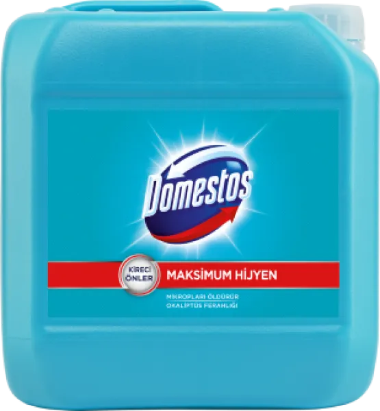 Domestos Maksimum Hijyen Okaliptus Ferahlığı Çamaşır Suyu 3.5 kg Deterjan