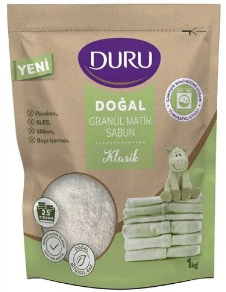 Duru Granül Matik Sabun Klasik 1 kg Deterjan