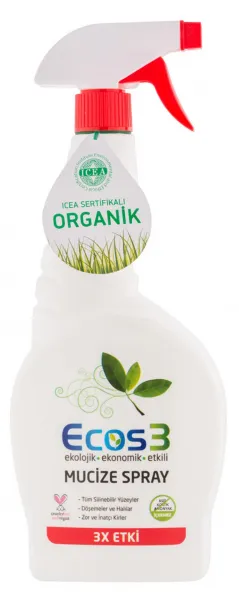 Ecos3 Ekolojik Vegan Mucize Sprey 750 ml Deterjan