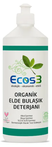 Ecos3 Organik Elde Bulaşık Deterjanı 500 ml Deterjan