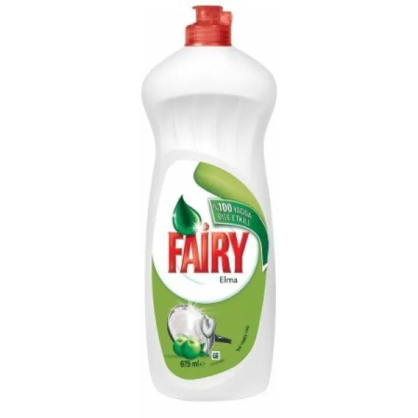 Fairy Sıvı Bulaşık Deterjanı Elmalı 650 ml Deterjan