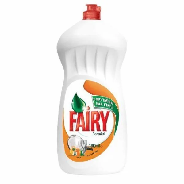 Fairy Sıvı Bulaşık Deterjanı Portakallı 1350 ml Deterjan