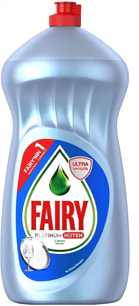 Fairy Platinum Hijyen Sıvı Bulaşık Deterjanı 1500 ml Deterjan