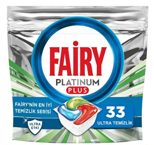 Fairy Platinum Plus Ulta Tablet Bulaşık Deterjanı 33 Adet Deterjan