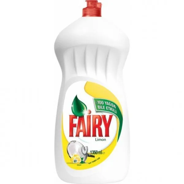 Fairy Limonlu Sıvı Bulaşık Deterjanı 1350 ml Deterjan