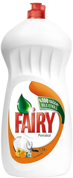 Fairy Sıvı Bulaşık Deterjanı Portakallı 1500 ml Deterjan