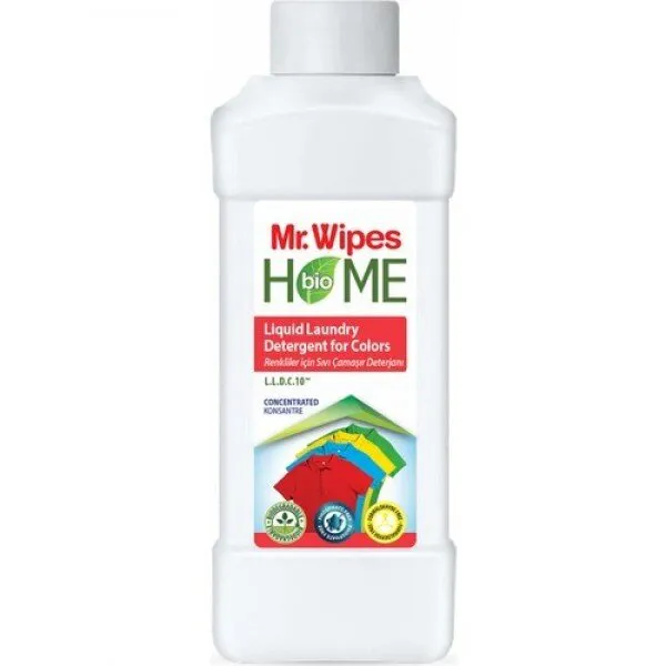 Farmasi Mr. Wipes Renkli Çamaşırlar İçin Sıvı Deterjan 1 lt Deterjan