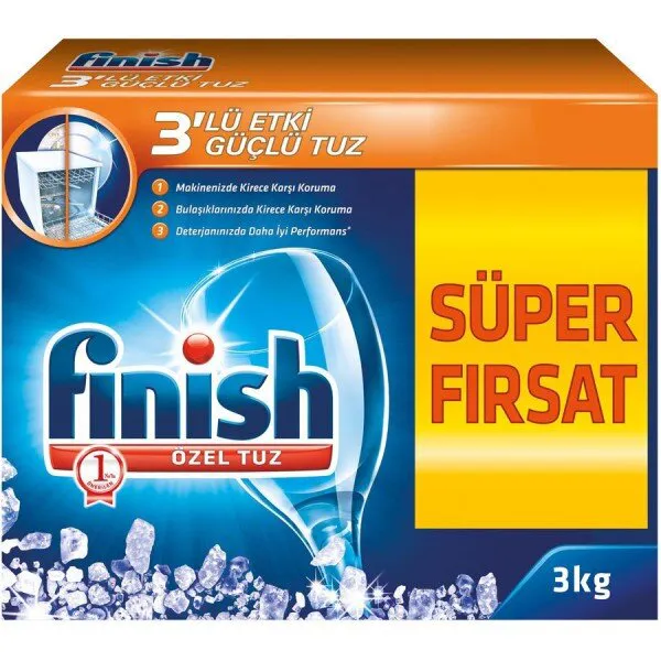 Finish Bulaşık Makinesi Tuzu 3 kg Deterjan