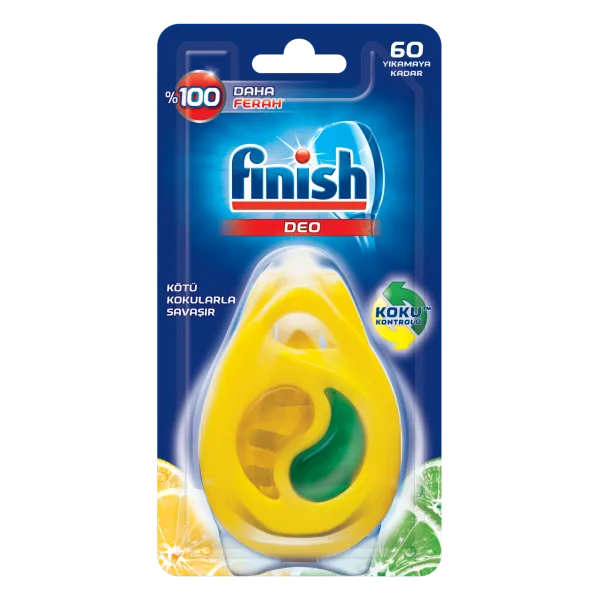 Finish Deo Limon Bulaşık Makinesi Kokusu 60 Yıkama Deterjan