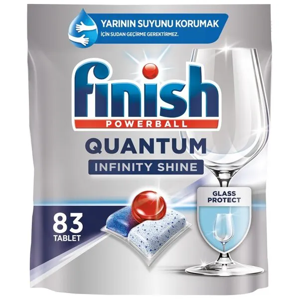 Finish Quantum Infinity Shine 83 Adet Deterjan