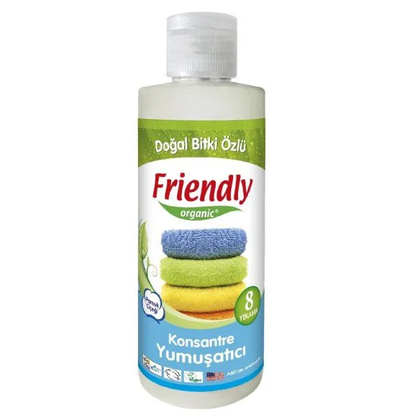 Friendly Organic Konsantre Yumuşatıcı 8 Yıkama Deterjan