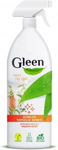 Gleen Limon ve Çay Ağacı Günlük Temizlik Spreyi 1000 ml Deterjan