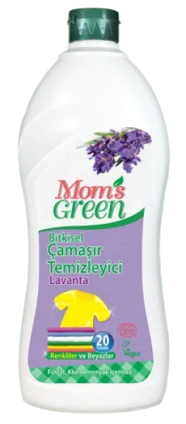 Mom's Green Bitkisel Çamaşır Temizleyici Lavanta 1 lt Deterjan