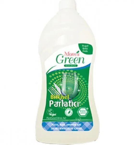 Mom's Green Bulaşık Parlatıcı Portakallı 500 ml Deterjan