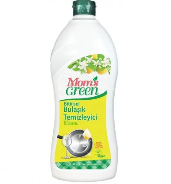 Mom's Green Bulaşık Temizleyici Limon 1 lt Deterjan