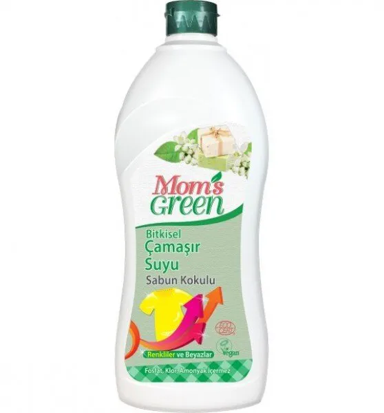 Mom's Green Çamaşır Suyu Sabun Kokulu  750 ml Deterjan