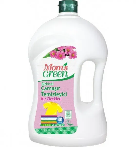 Mom's Green Çamaşır Temizleyici Kır Çiçekleri 2 lt Deterjan