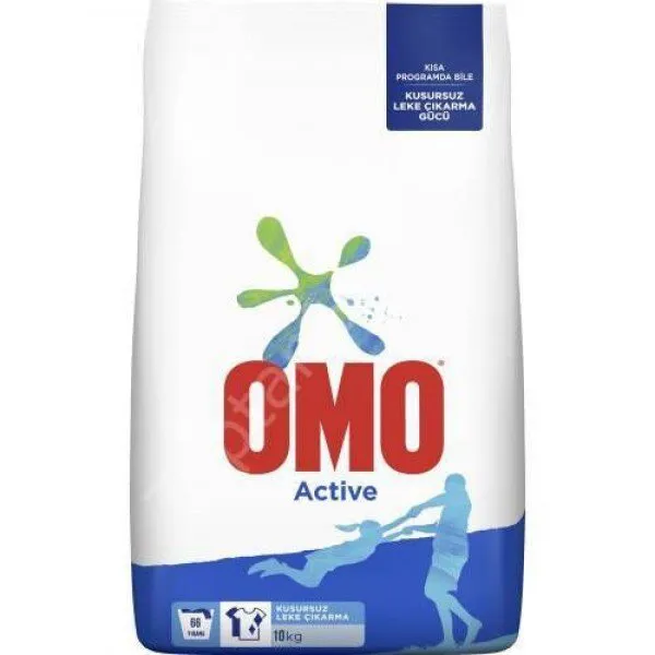 Omo Active Toz Çamaşır Deterjanı 10 kg Deterjan