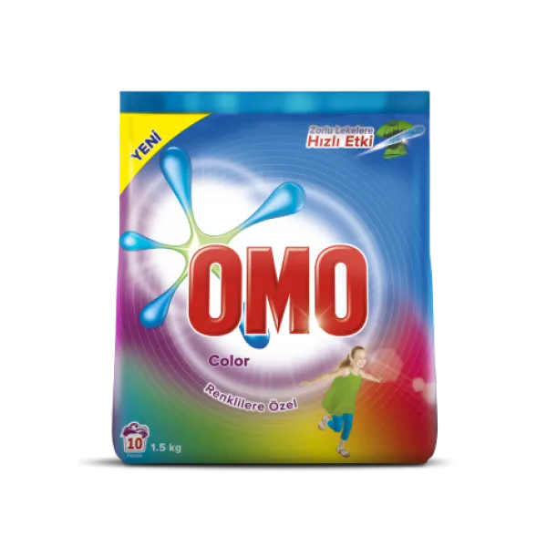 Omo Color Toz Çamaşır Deterjanı 1.5 kg Deterjan