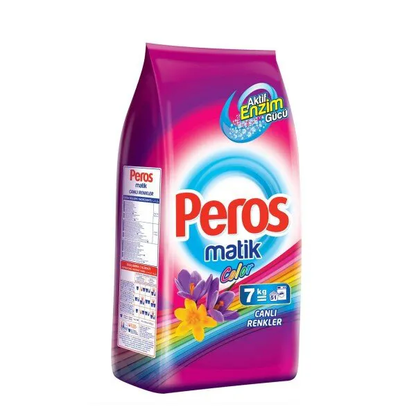 Peros Matik Color Canlı Renkler 7 kg Deterjan