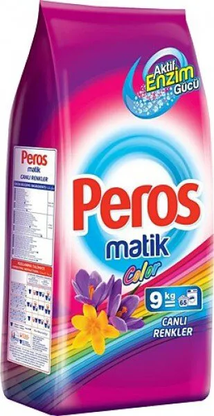 Peros Matik Color Canlı Renkler 9 kg Deterjan