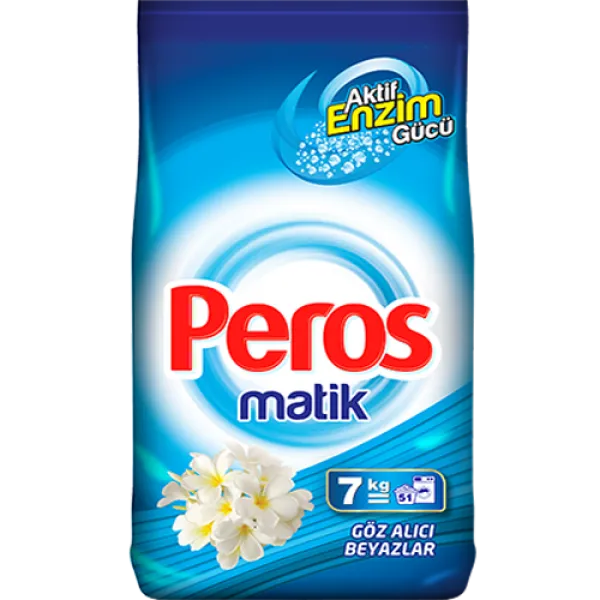 Peros Matik Göz Alıcı Beyazlar 7 kg Deterjan