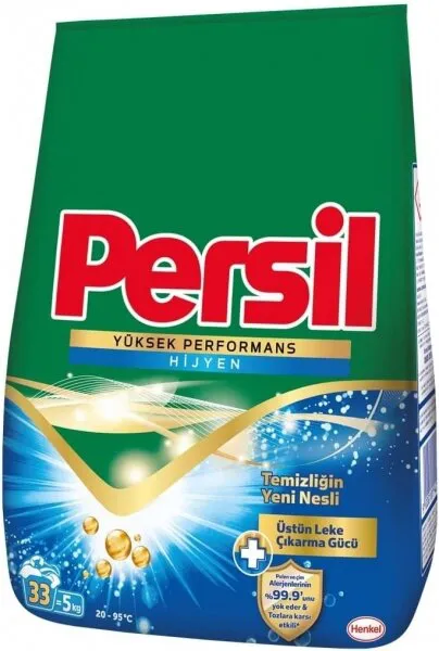 Persil Yüksek Performans Hijyen Toz Çamaşır Deterjanı 5 kg Deterjan