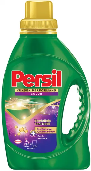 Persil Yüksek Performans Jel Color Sıvı Çamaşır Deterjanı 16 Yıkama Deterjan