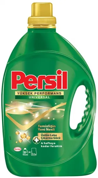 Persil Yüksek Performans Universal Sıvı Çamaşır Deterjanı 33 Yıkama Deterjan
