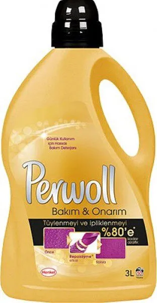 Perwoll Bakım & Onarım Sıvı Çamaşır Deterjanı 50 Yıkama Deterjan