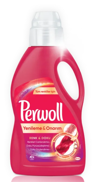Perwoll Yenileme & Onarım Sıvı Çamaşır Deterjanı 16 Yıkama Deterjan