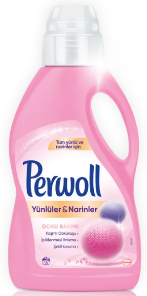 Perwoll Yünlüler & Narinler Sıvı Çamaşır Deterjanı 16 Yıkama Deterjan