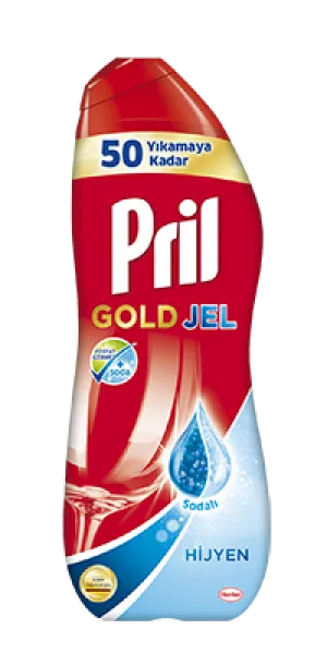 Pril Gold Jel Hijyen Bulaşık Makinesi Deterjanı 50 Yıkama Deterjan