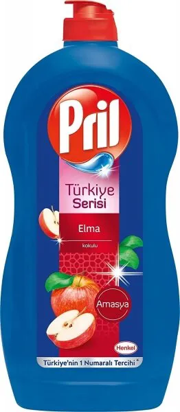 Pril Türkiye Amasya Elma Kokulu Sıvı Bulaşık Deterjanı 1350 gr Deterjan