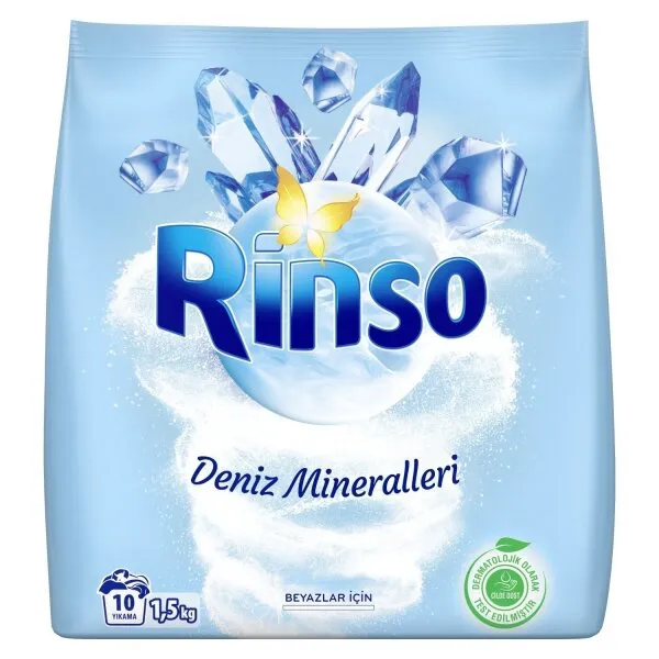 Rinso Deniz Mineralleri Toz Çamaşır Deterjanı 1.5 kg Deterjan