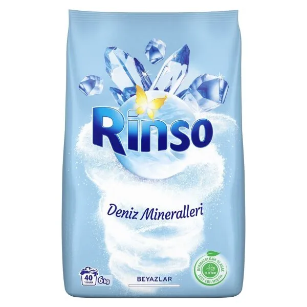 Rinso Deniz Mineralleri Toz Çamaşır Deterjanı 6 kg Deterjan