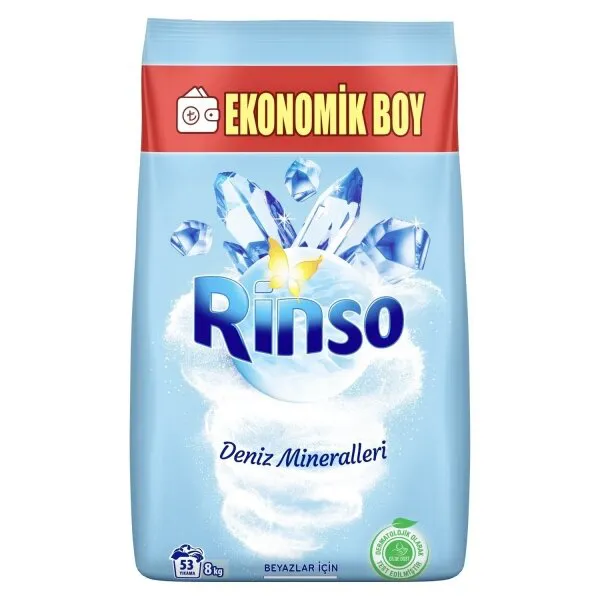 Rinso Deniz Mineralleri Toz Çamaşır Deterjanı 8 kg Deterjan