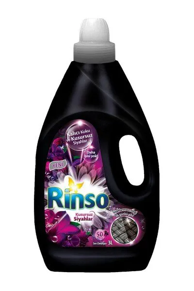 Rinso Kusursuz Siyahlar Sıvı Çamaşır Deterjanı 3 lt Deterjan