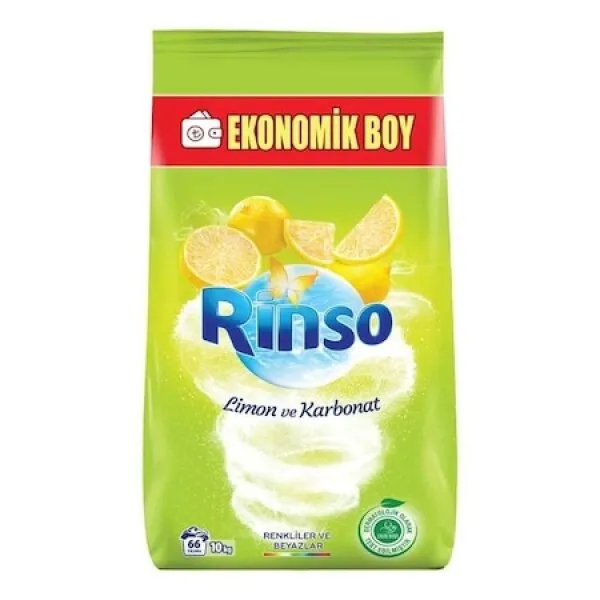 Rinso Limon ve Karbonat Toz Çamaşır Deterjanı 10 kg Deterjan