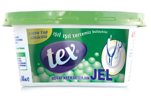 Tex Jel Bulaşık Deterjanı 240 gr Deterjan