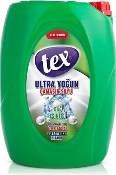 Tex Ultra Çamaşır Suyu Dağ Esintisi 5 kg Deterjan