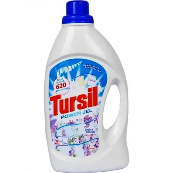 Tursil Jel Leylak Bahçesi Sıvı Çamaşır Deterjanı 26 Yıkama Deterjan