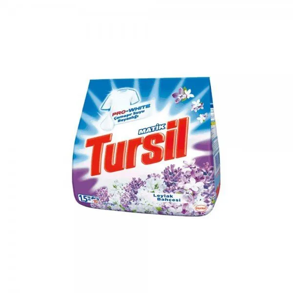 Tursil Matik Leylak Bahçesi Toz Çamaşır Deterjanı 1.5 kg Deterjan